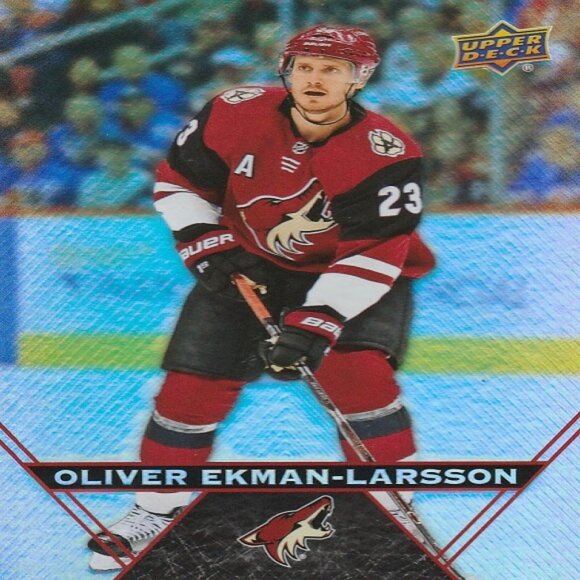 Oliver Ekman-Larsson NHL Hockey Card Collection - 3 Arizona Coyotes Hockey Cards - Picture 2 of 4